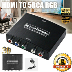 HDMI to RGB Component (YPbPr) Video+R/L Audio Converter 3618103