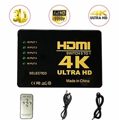 HD 5 Port HDMI Switch 3619702