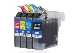 4 PACK LC233 Compatible Ink Cartridge for Brother Printer MFCJ4620DW 