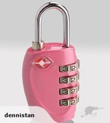 TSA Lock Pink 3608303