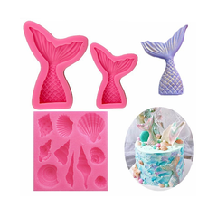 Mermaid Tail Silicone Mould I0429PK0