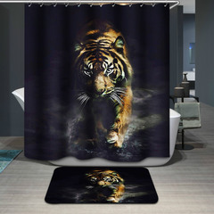 Shower Curtain and Mat*3614610+3614611