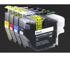 4 PACK LC3319 XLBK C M Y Compatible Ink Cartridge for Brother Printer *INKLC3319BK C M Y
