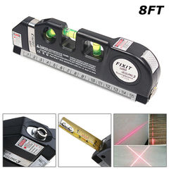 Laser Level Measure Tape Metric Ruler 3639201