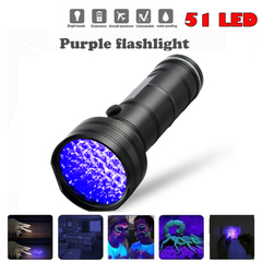 UV Torch Light 51 LED Flashlight 3637701