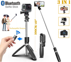 Bluetooth Selfie Stick Tripod Mobile Phone Tripod 3636902