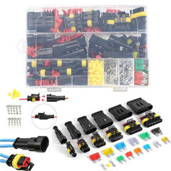 12V Waterproof Car Electrical Wire Connectors Terminals Assortment Kit 3622102