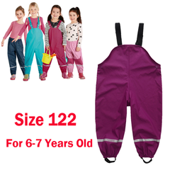 Kids Waterproof Overalls Pants F0983PP6