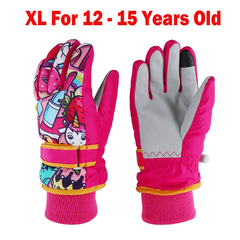 Kids Ski Gloves Ski Mittens XL I0651RD4