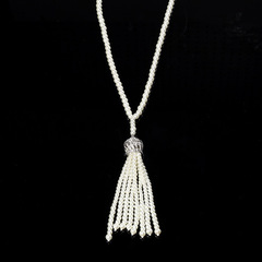 Great Gatsby Necklace Pearls Vintage Clothing Flapper Accessories B0297WT0