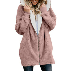 Hoodie Fur Coat Jacket Womens Clothing Size 20-24 D0560PK8