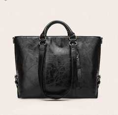 Leather Shoulder Bag Women Bags E0353BK0