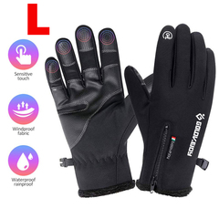 Ski Gloves Touch Screen Winter Sports Waterproof Gloves I0663BK3