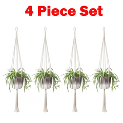 Macrame Plant Pot Hanger 4pcs Set I0641BG0