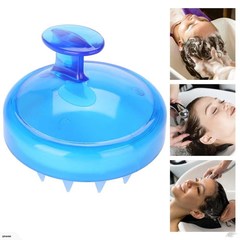 Silicone Shampoo Brush Hair Scalp Massager I0442DB0