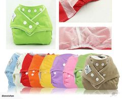Reusable Nappies + 2 Inserts  3901901*3901901+2 Inserts