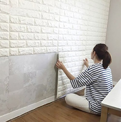 Brick Wallpaper Wall STICKERS 77*70cm 3D 2012601