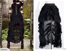 Steampunk Lace Skirt 2334414