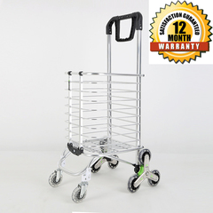 Shopping Trolley Shopping Cart 8 Wheels For Stairs*2024201