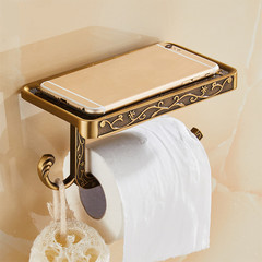 Toilet Paper Roll Holder Phone Shelf 3653407