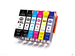 PGI 680XXL BK + CLI 681XXL BK+C+M+Y+PB Compatible Ink Cartridge for CANON *Ink680XXL
