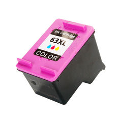 HP63 XL Color Compatible Ink Cartridge for HP Printer DeskJet 1110 1115 2130*INKHP63XLColor