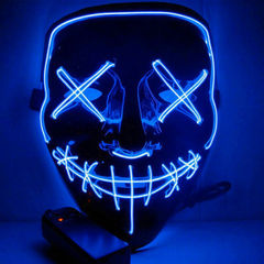 Party Costume Mask Glow LED Halloween Masks 3656101