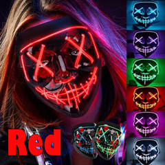 Party Costume Mask Glow LED Halloween Masks 3656103