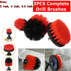 3pcs Power Drill Brush Scrub Pads Attachment Set 3644003