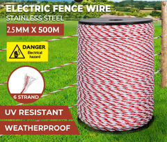 Electric Fence Wire Polywire 2.5mmx500M 2011911