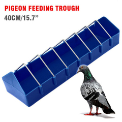 Pigeon Feeder Birds Food Poultry Cages Feeding Dish Food Dispenser 2032209