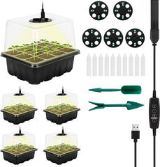 Seedling Trays Plant Growing Box Mini Propagator Greenhouse 2042501