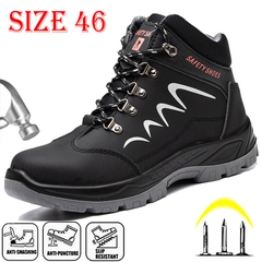 Steel Toe Shoes Work Boots Safety Sneakers Puncture Proof Waterproof 2042906