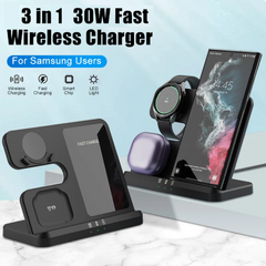 Wireless Charging Dock Station For Samsung Watch Earphone 3628810