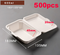 Food Containers Takeaway Box 200pcs 2042401*2042401+200