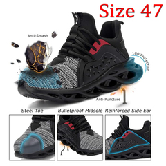 Steel Toe Shoes Work Boots Safety Sneakers Puncture Proof Waterproof 2042937