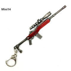 PUBG Mini14 Model Metal Keychain Playerunknown's Battlegrounds 0101258