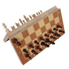 Wood Chess Set 29.5cm Magnetic 3622702