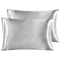 Satin Pillowcase Grey 2PC 3630503