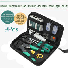 Network Ethernet LAN Kit Cable Tester Crimper Plier Tool 3617203