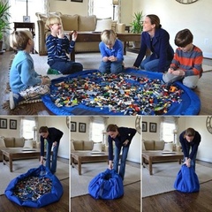 Toy Storage Bag Kids Play Lego Organiser 3637101