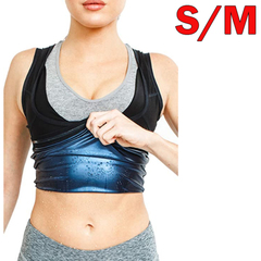 Womens Sweat Shapewear Workout Sauna Tank Top S/M L1919WM2