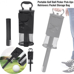Golf Ball Retriever Golf Ball Picker Pocket Storage Bag 2023108