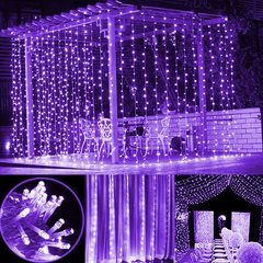 String Lights Curtain Lights Fairy Wall Lights 300 Led 3m*3m USB 2004008