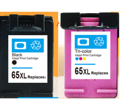 HP65 XL Color+balck Compatible Ink Cartridge for HP Printer DeskJet 1110 *INKHP65XLBK+Color