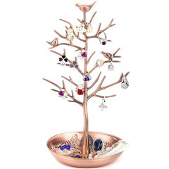 Jewellery Stand Organiser Tree Bird Ring Earring Necklace Holder 2028505*2028505-1+2