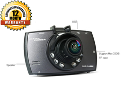 2.7" 1080p TF Car Camera Video Recorder 3614003