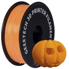 3D Printer Filament PLA Glowing Orange 2029140